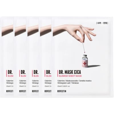 ROVECTIN - Dr. Mask Cica Pack - 5pcs