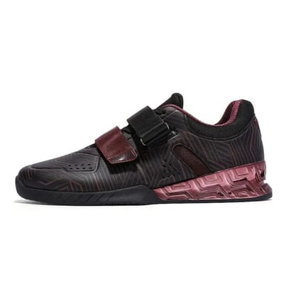 Bovista Powerlift Schoenen - Powerlifter - Weightlifting - Squat - Gewichthef - Gym Schoenen - Sneaker - Zwart - Maat 36