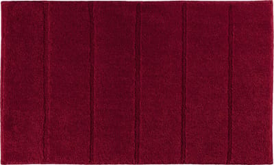 Casilin Badmat Antislip 70x120cm Ray - Waterabsorberende Badkamermat - Wasbaar en Sneldrogend - Voor Douche en Bad - Hoogpolig - Acryl - Rechthoek - Rood