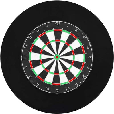 Professionele Dartbord Surround met Opvangring 27mm Dik - Wandbescherming voor Dartbord