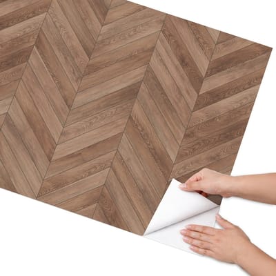 Coloray Meubel Wrap Folie - Bruin Meubelfolie - 75x150 cm - Decoratiefolie Zelfklevend Houtpatroon - Meubelfolie Zelfklevend - Klassiek Meubelfolie - Wrapfolie Keuken - Wanddecoratie - Texturen