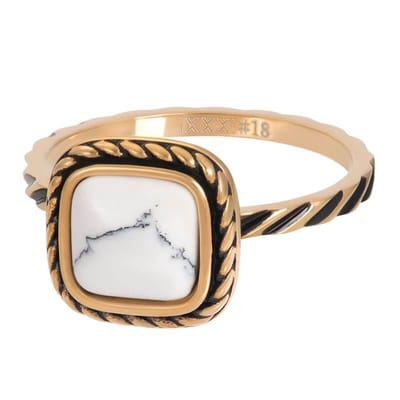 iXXXi Vulring Summer White Goud | Maat 15 (gewone ringmaat 17)