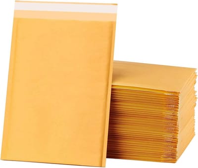 100x Gevoerde Verzendzakken van Bruin Kraftpapier XXL – Stevige Enveloppen met Luchtkussenfolie