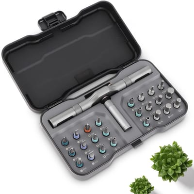 Dailygoody - Ratchet Schroevendraai Set 24-in-1 - Multifunctioneel en Duurzaam