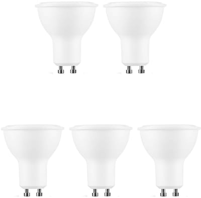 Modee GU10 LED Lamp 6W - 550lm - 2700K - Warm Wit - LED Spot - Vervangt 42W Halogeen Gloeilamp - 5 stuks