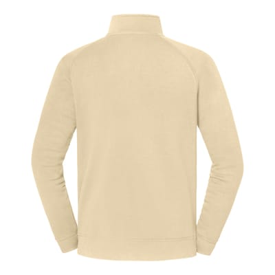 Fruit of the Loom Heren Iconic Premium Sweatshirt met Quarter Zip (Woestijnzand)