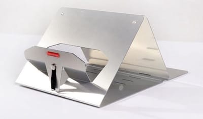 Ergonomique - ErgoStand - Laptop Verhoger - Laptophouder - Laptop Standaard - Lichtgewicht - Past in Laptoptas - Grijs