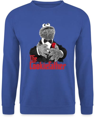 Sesamstraat Koekiemonster The Cookiefather Sweater Heren