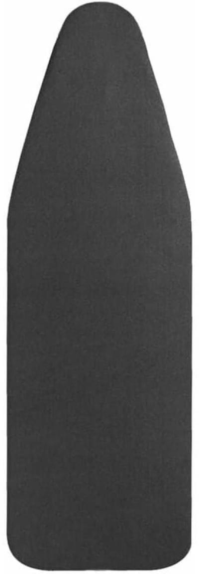 Ynkkvre – Strijkplankhoes 148x55cm – XXL Strijkhoes – 100% Katoen – Dikke Vulling – Hittebestendig en Eenvoudig te Plaatsen – Zwart