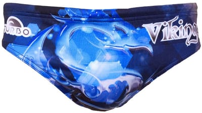Turbo Viking Emblem Zwemslip Blauw 5XL Man