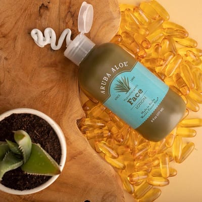 Aruba Aloe Hypoallergene Gezichtslotion | Gevoelige huid | Pure Aloë Vera | 124ml