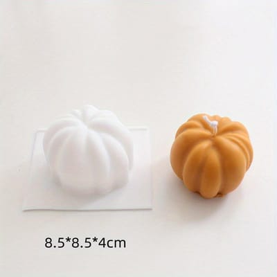 3D Pompoen Kaars Siliconen Mal DIY Halloween Gips Kunst Ambacht Kaars Zeep Maken Gereedschap pompoen