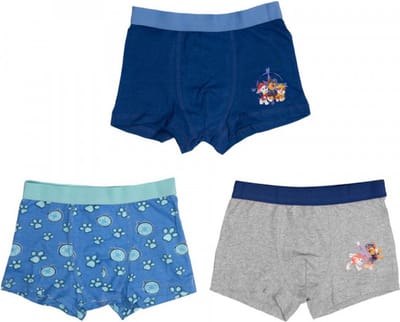Paw Patrol ondergoed set - Set van 3 Boxershorts - Explorer - Katoen - Maat 110/116