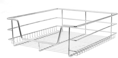 Uittrekbare manden - roestvrij staal - 60 cm - soft-close
