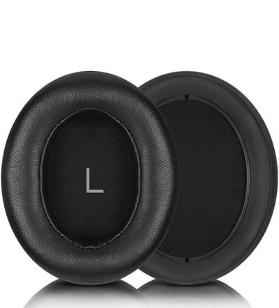 Lamsleren oorkussens met gesp Geschikt voor Sennheiser MOMENTUM 3