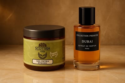 Scottish Hair & Beard Parfum 50 ml + SCOTTISH HAIR & BEARD STYLING & FINISHING GEL EXTRA STRONG 500ML