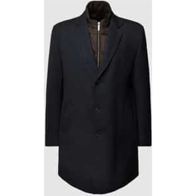 Lange jas in two-tone-stijl