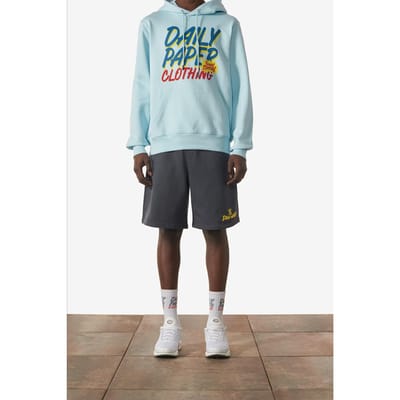 Daily Paper Renary Hood Cool Blue Maat: XS | Hoodies Outlet | Unisex | Blauw