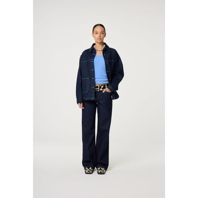 Fabienne Chapot Jamie Jacket Rinsed Maat: 34 | Spijkerjassen Outlet | Dames | Blauw