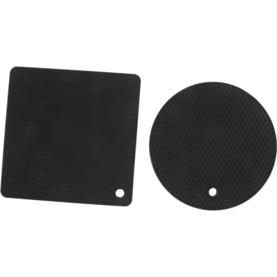 5 STUKS 2 Ronde 3 Vierkante Siliconen Honingraat Mat Multifunctionele Onderzetters voor Hete Gerechten Tafels