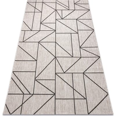 Kleden Rugsx Sisal tapijt SISAL FLOORLUX 20605 zilver / 120x170 cm