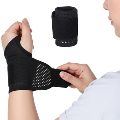 Cosensi - Dailygoods - Ademend Verstelbare Polsbandages voor Sport en Dagelijks Gebruik