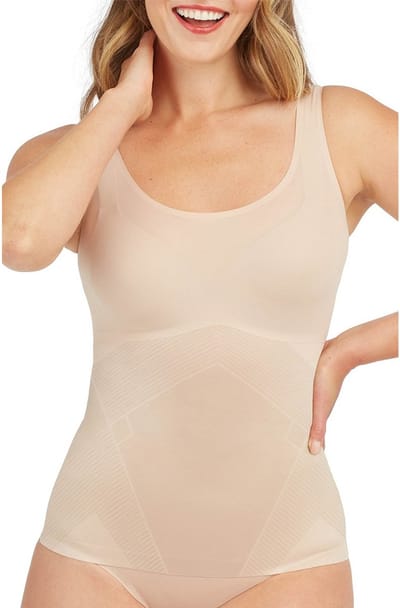 SPANXshape™ Invisible Tank - Kleur Nude (Champagne Beige) - Maat S