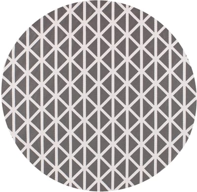 PANAJI - Outdoor vloerkleed - Grijs - 120 cm - Polypropyleen