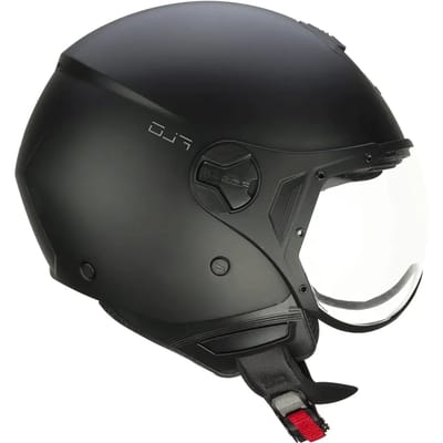 Motorhelm met halve straal, kort vizier CGM 167A Flo Mono