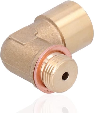 Akozon M18x1.5 Universele Zuurstof Sensor Adapter - 90 Graden Schuine Extender Uitbreiding Spacer Voor Auto