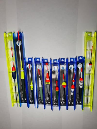 Dobberset 10 complete tuigjes - vis dobbers - dobbers - karper - hengelsport- witvis -Sinterklaas cadeau - Kerst cadeau