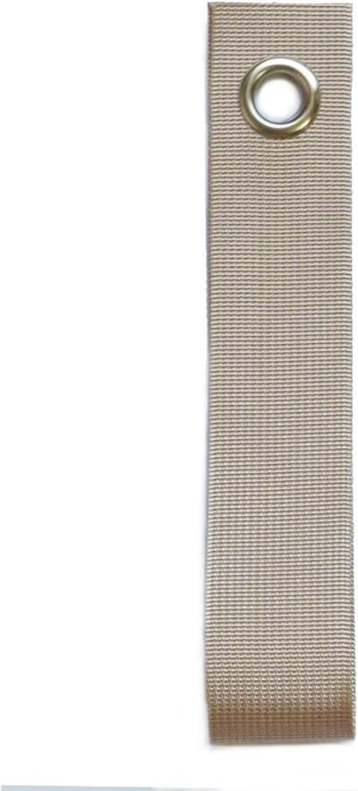 Set van 6 boomriemen met oogjes, 40 x 3.8 cm, nylon, weerbestendig, voor jonge bomen en stevige bevestiging