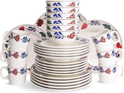 Serviesset Boerenbont Diner 30 delig