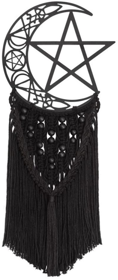 Alchemy - Moon Hex Hangende decoratie - Zwart