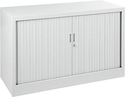 Stalen roldeurkast 69x120x43cm Wit