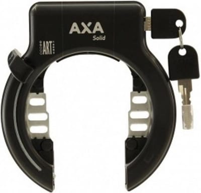 Axa Solid Ringslot Zwart