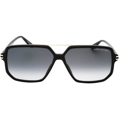 Marc Jacobs donkergrijze SF-lens zwarte zonnebril