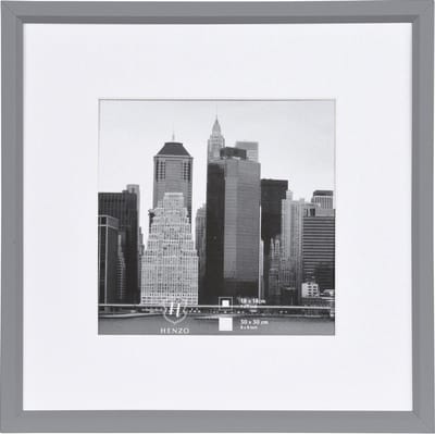Fotolijst - Henzo - Metallica - Fotomaat 30x30 cm - Zilver
