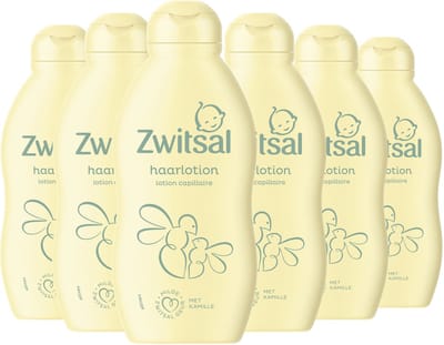 Zwitsal - Haarlotion - Baby - 6 x 200ml