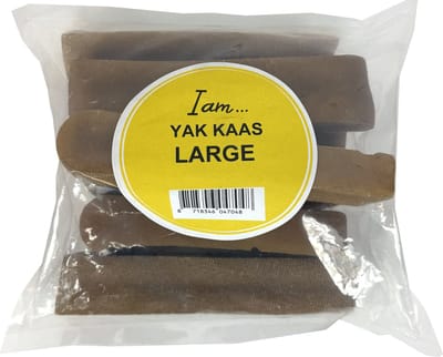 I Am Yak Kaas Large 1 kg - Gezonde Kauwsnack Op Basis Van Yak-Melk - Laag In Vet, Natuurlijk Diervoeder