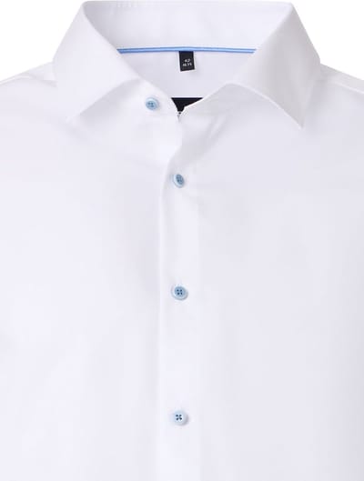 Venti Heren Overhemd Wit Modern Fit Katoen 154424700-001 Wit - 3XL