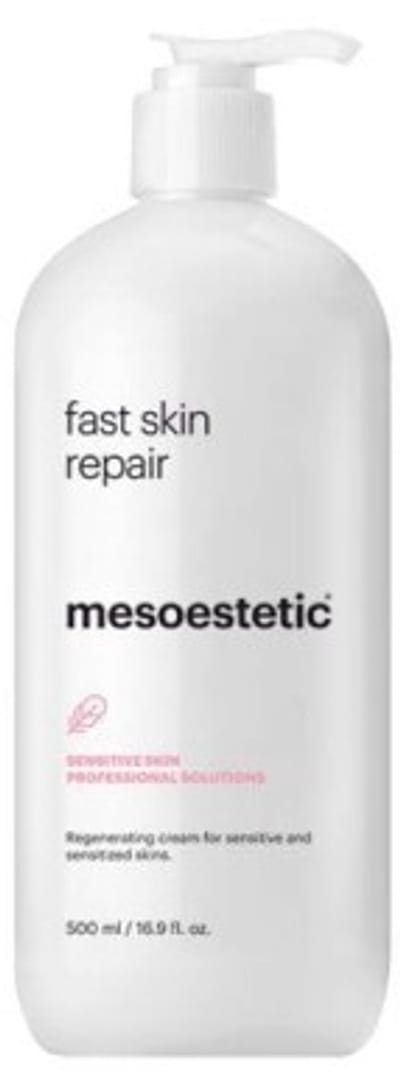 Mesoestetic Fast Skin Repair 500ml – Herstellende Crème – Huidherstel na Behandeling – Gevoelige Huid