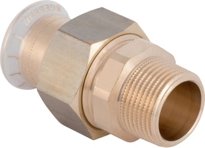 Mapress Overgangsfitting met 2 aansl.
