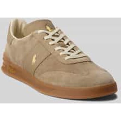 Polo Ralph Lauren Heritage Area Sneakers - Suède - Heren - Beige - Maat 48