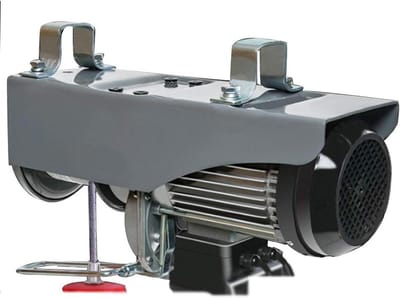 Elektrisch Hijsgereedschap - Hijsblok Takel - Goederen Verplaatsen - Krachtige 650W Motor - 30m Kabel - Grijs