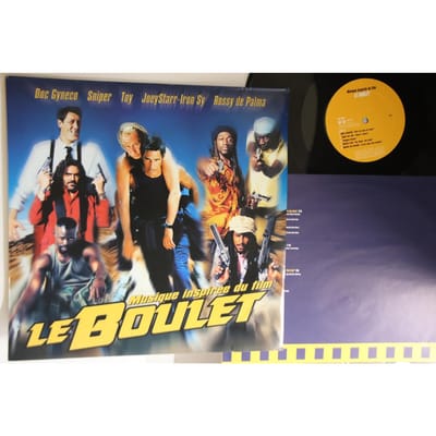 LP Plaat VARIOUS - Musique Inspiree Du Film Le Boulet 0927454361 EASTWEST 2002 Frankrijk Rap & Hip-Hop/R&B Gebruikt gray