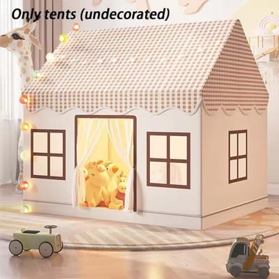 INS Stijl Kinder Speeltent - Binnen Prinsessenkasteel & Droomhuis Speelgoed voor Jongens & Meisjes | Draagbare Baby Speelkamer | Schattig Cadeau Idee