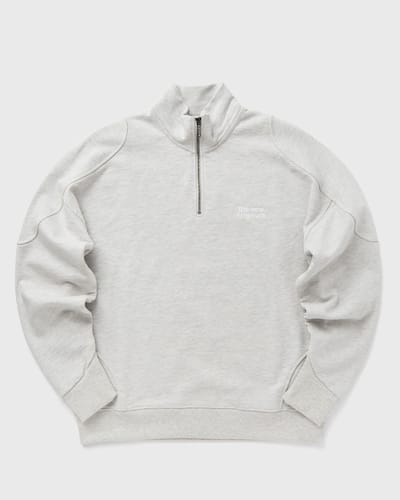 EMBLEM HALF-ZIP SWEATER