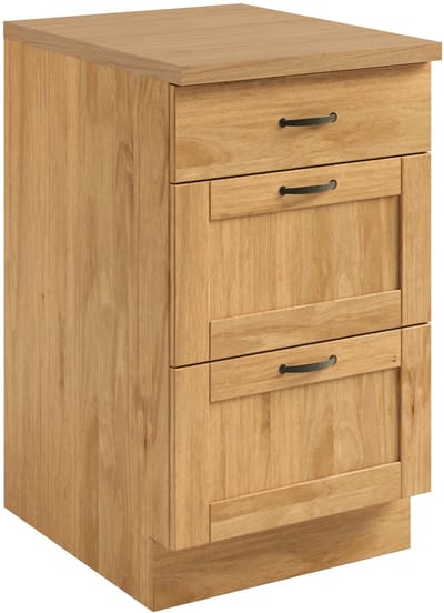 Teramo Onderkast met 3 Lades - Massief Grenenhout - 50 x 60 x 85 cm