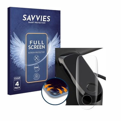 Savvies - Screenprotector voor Segway Ninebot F2 Pro D - Folie Beschermfolie transparant volledig dekking 4 Stuks